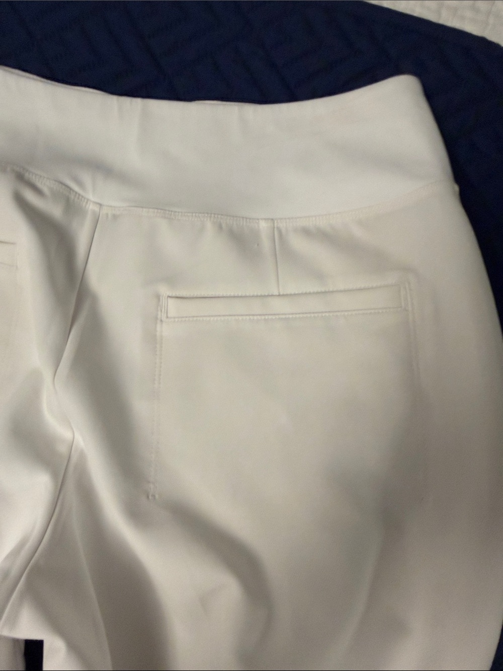 Athleta White Cropped Straight-Leg Ankle Pants - Picture 13 of 13
